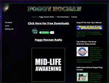 Tablet Screenshot of foggymusic.com